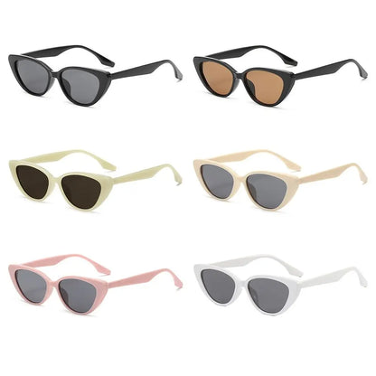 Cat Eye Shape Sunglasses Beach Sun Protection Sun Glasses Fashion Shades 90s Glasses Summer Eyewear