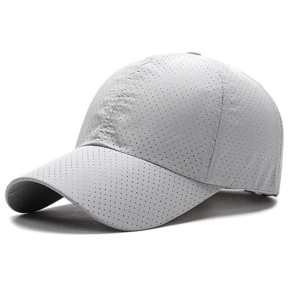 Casquette pour homme printemps-été, couleur unie, en maille ; casquette de baseball pour femme, automne, édition coréenne ; casquette anti-UV, en maille respirante, à visière