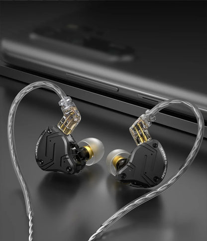 KZ ZS10 Pro X In Ear Wired Earphones Music Headphones HiFi Bass Monitor Earbuds Sport Headset