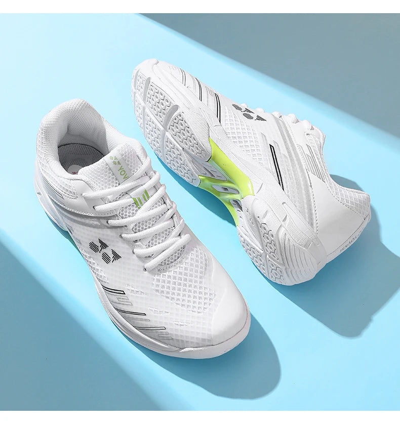 Professionelle Badminton-Schuhe, Sneaker, atmungsaktive, rutschfeste Tennis- und Sportschuhe für Herren und Damen, Trainingssneaker