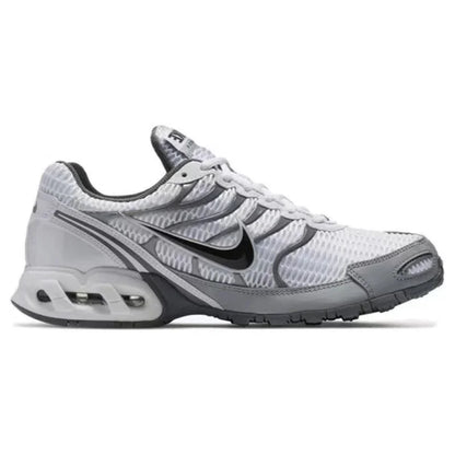 Nike Air Max Torch 4, chaussures de course décontractées à tige basse, confortables et polyvalentes, modèle unisexe, blanc et bleu, 343851-104.