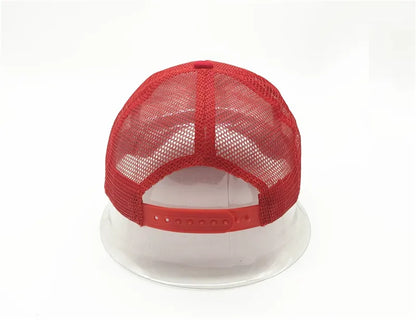 Summer autumn Kid Boy Cartoon Letter Embroidered Baseabll Caps Children Girls Outdoor Leisure Mesh Sport hats