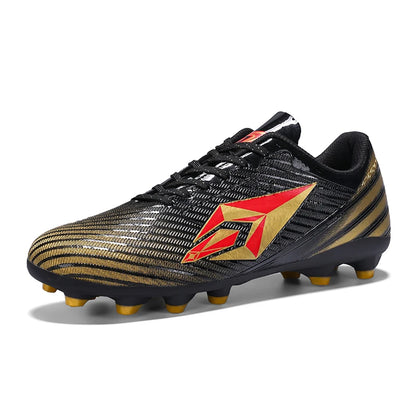 Nouveau modèle de chaussures de football pour hommes, crampons de football, chaussures d'entraînement antidérapantes AG, chaussures de football, crampons longs, pour les compétitions, ult