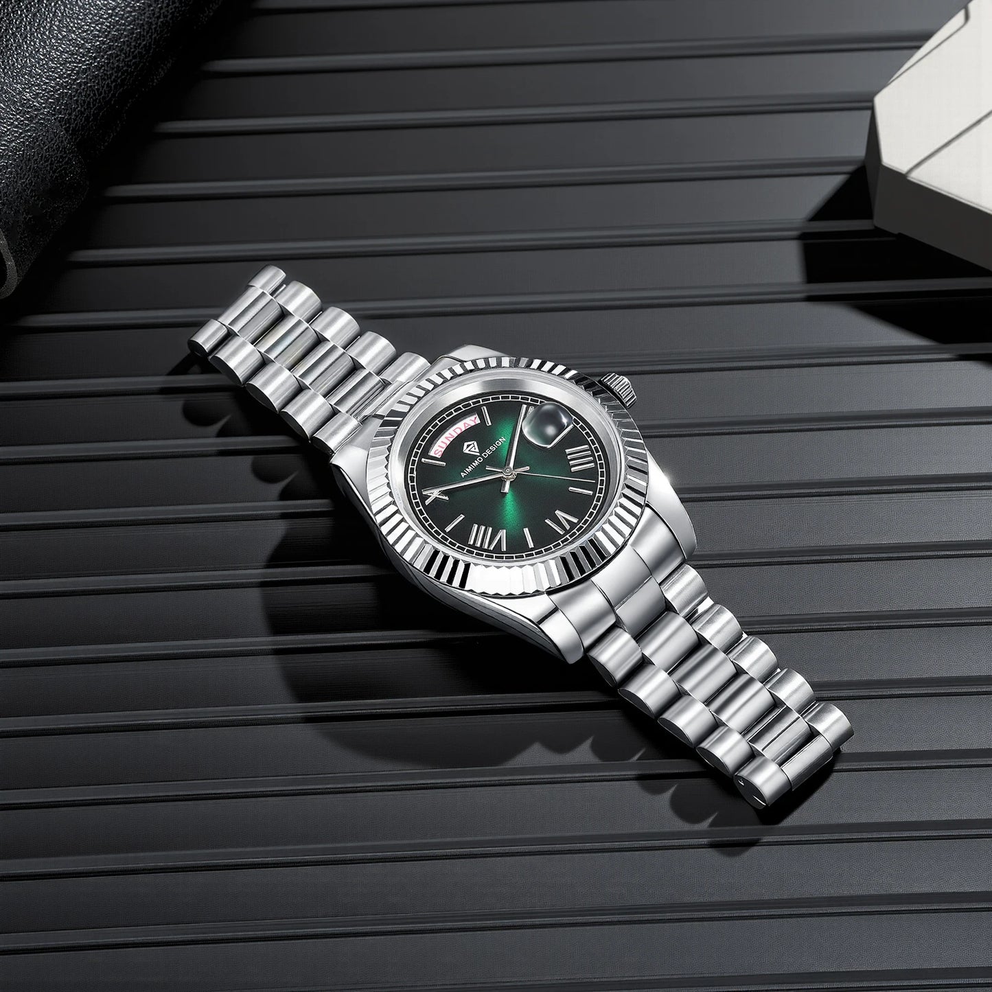 Sapphire Crystal Men's Watch Beat Quartz Movement Waterproof Swimming Vintage Luxury Business Sport 2025 Watch Relogio Masculino