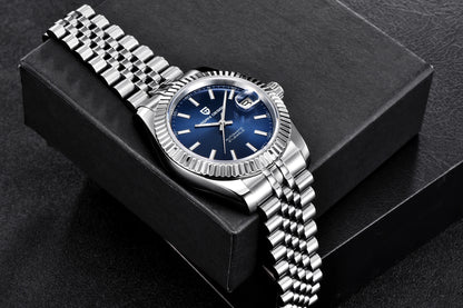 Orologi PAGANI DESIGN 2026 nuovi, meccanici di lusso oro e argento da uomo, in acciaio inossidabile, vetro zaffiro, automatici