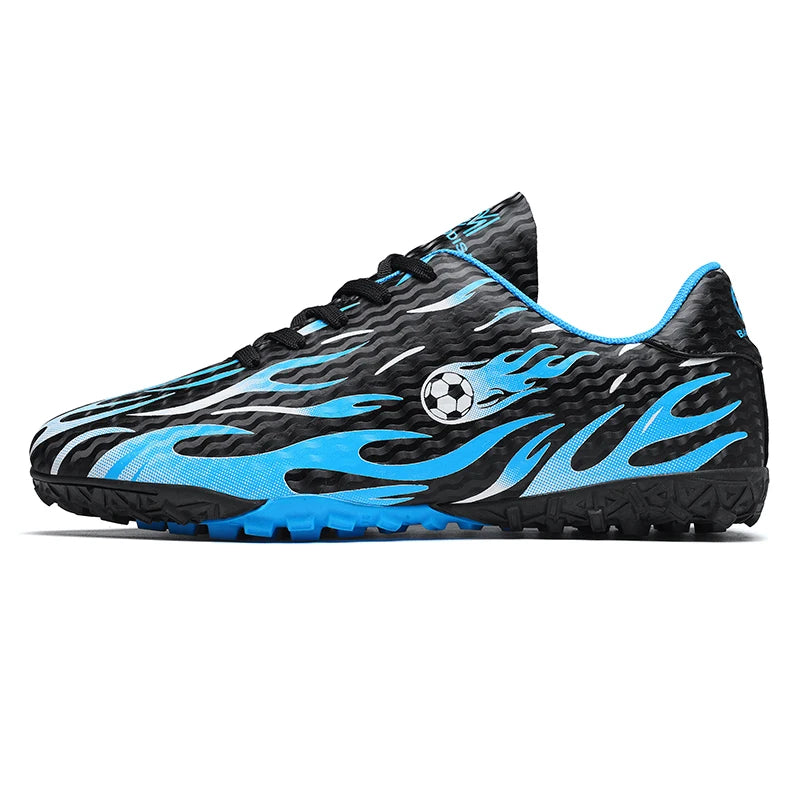 Nouvelles chaussures de football pour homme, chaussures de football professionnelles, baskets confortables pour les matchs en plein air, chaussures de sport antidérapantes pour garçons, unisexe