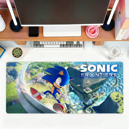 Game S-Sonic The H-Hedgehog Mouse Pad For Office Gaming And Keyboards Non-Slip Large Waterproof