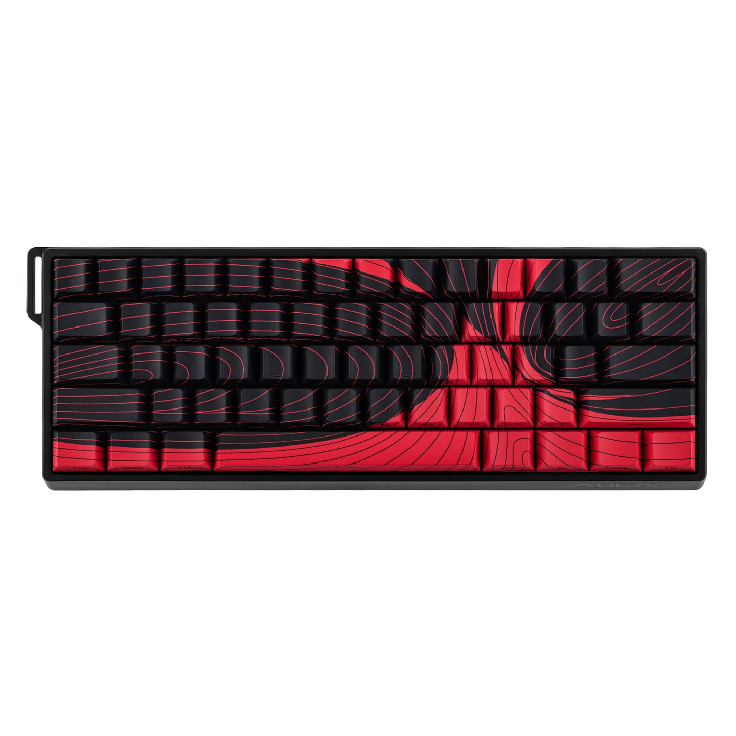 Teclado mecánico con cable AULA WIN60 HE/WIN60 HE MAX 60% con estructura tray-mount hot-swap e interruptores magnéticos Hall Effect
