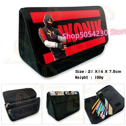 Mochila Fortnited de 3 piezas para niños Victory Game, 16 pulgadas, resistente al agua, mochila preescolar moderna, mochilas escolares para primaria