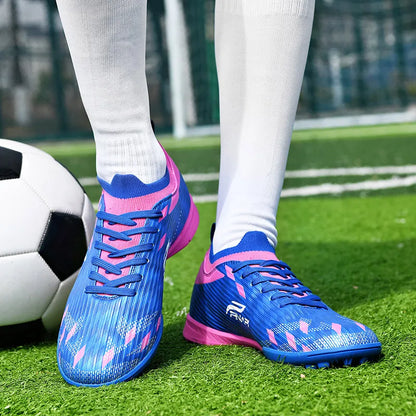 Nuove scarpe da calcio da uomo di alta qualità, tacchetti da partita per indoor, scarpe da calcio outdoor best seller per erba, futsal alte antiscivolo