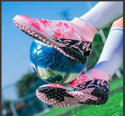 Tamanho 34-46 - Chuteiras de futebol para homem FG/TF, futsal, profissionais, unissexo, infantis, de treino, para exterior, para rapazes, ténis de futebol