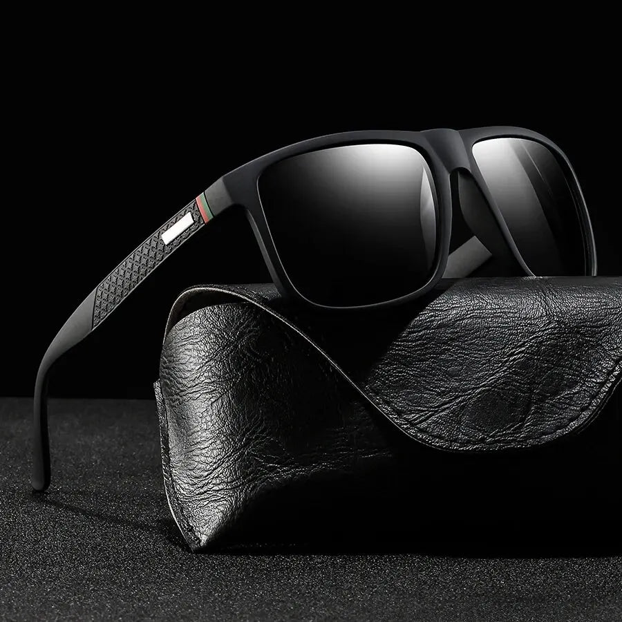 Fashion Vintage Square Unisex Sunglasses Men Women Luxury Brand Designer Men's Sun Glasses Driving Fishing Eyewear Man