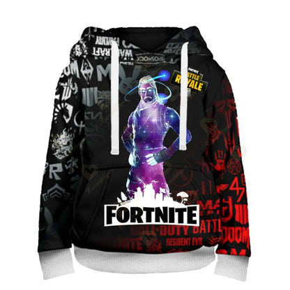 Felpe con cappuccio Fortnite Peely Print New Design, per uomo, donna e bambino, a maniche lunghe, stile casual streetwear