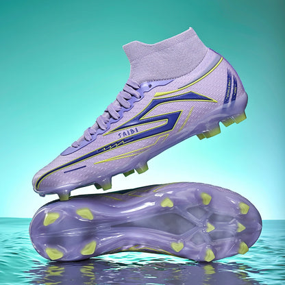 Men's football shoes, anti slip boots, AG/FG spikes, professional training shoes, breathable football shoes