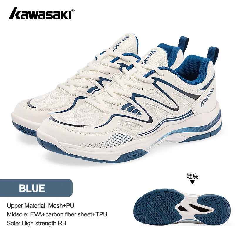 Badmintonski čevlji v retro stilu Kawasaki Original Anti-Torsion Carbon Sheet Profesionalni športni čevlji za namizni tenis C32016