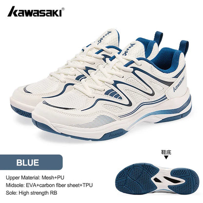 Badmintonski čevlji v retro stilu Kawasaki Original Anti-Torsion Carbon Sheet Profesionalni športni čevlji za namizni tenis C32016