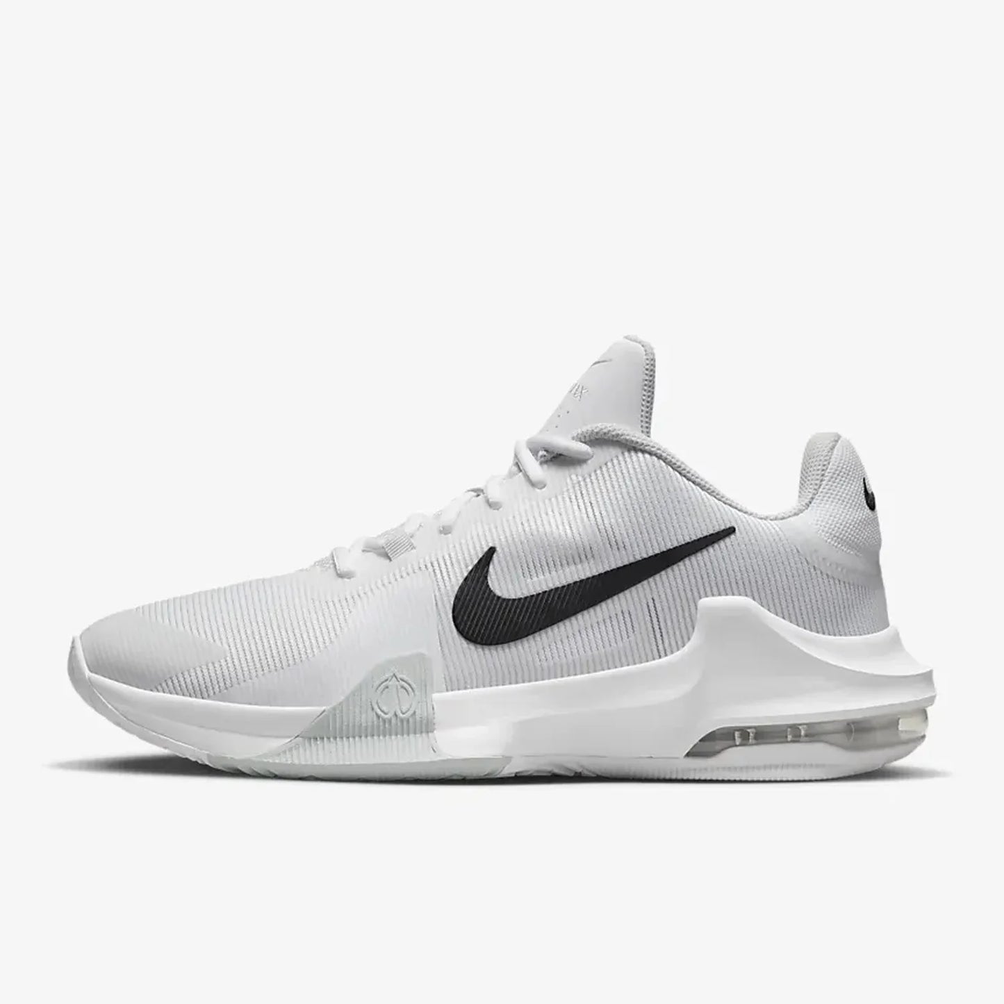 Zapatillas de baloncesto acolchadas para hombre Nike Official Genuine Air Max Impact 4 DM1124-100