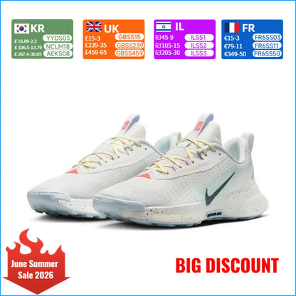Nike JUNIPER TRAIL 3 Мъжки обувки за тренировка от мрежеста материя, дишащи и издръжливи, с противоплъзгаща подметка, издръжливи обувки за бягане FQ0904-100