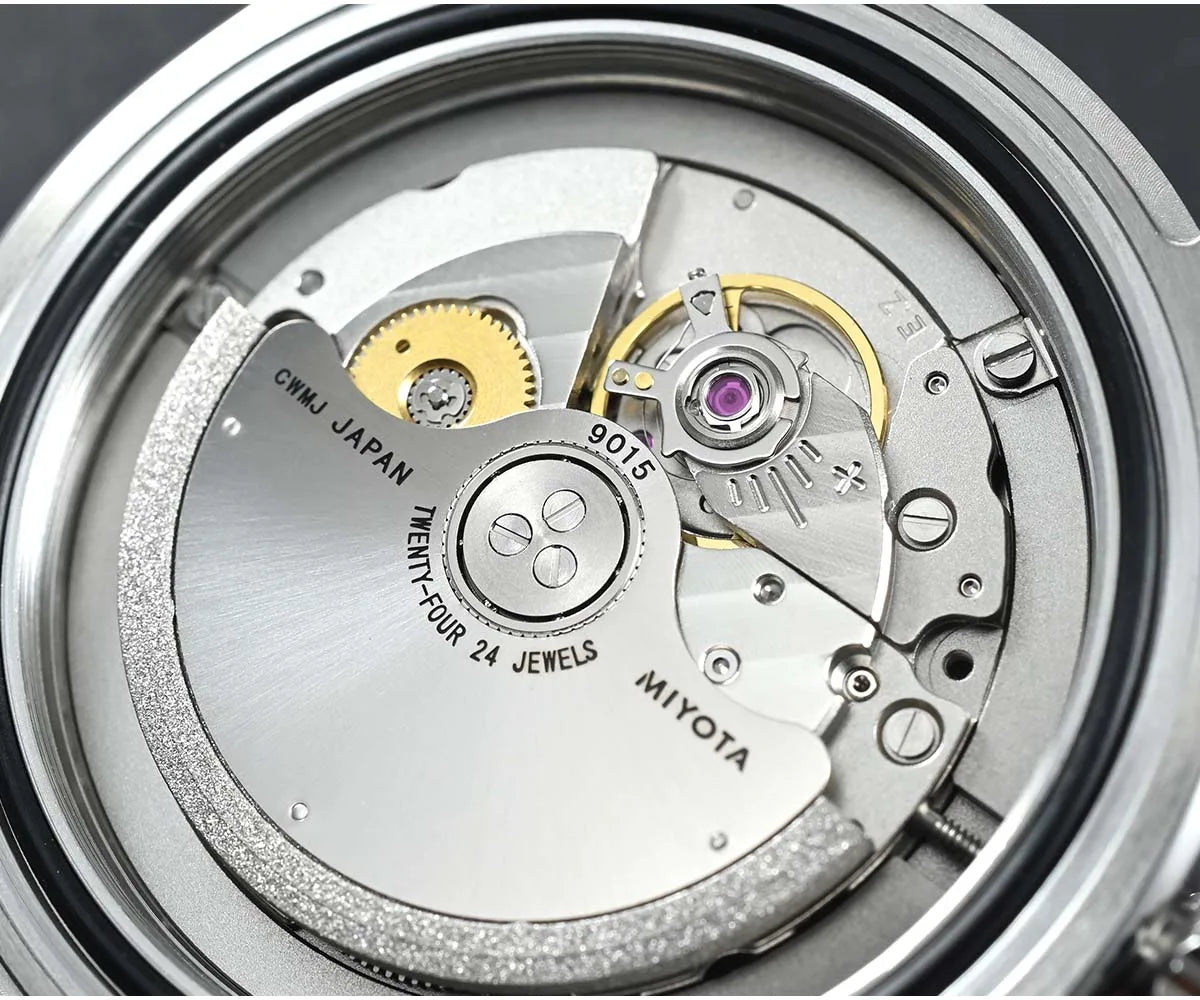 San Martin 37.5mm 40mm Enamel Spiral Vortex Dial Men Luxury Diver Watch Miyota 9015 Automatic Mechanical Waterproof 200m SN0148