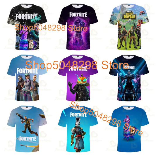 Детска дреха Fortnite Victory за момчета и момичета Battle Royale 3D суитшърт, горнище за деца, тениска Hero за тийнейджъри