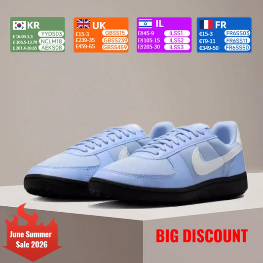 Nike FIELD GENERAL Sportiga fritidskläder Slitstarka, halkfria, låga, snygga och mångsidiga sneakers FZ5593-400