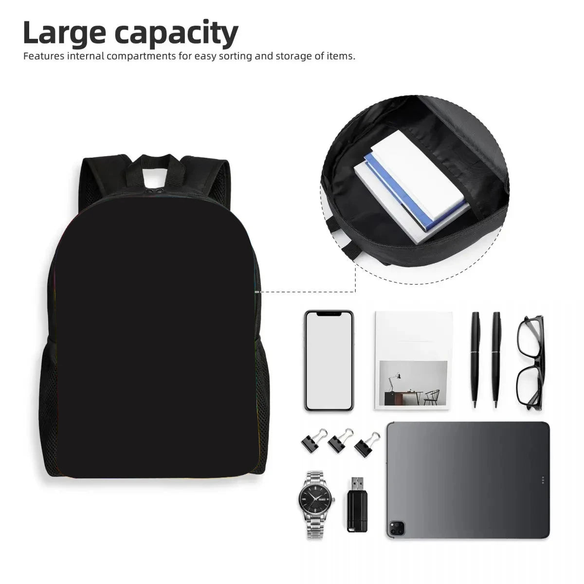 Nuovo zaino per bambini FortniteS alla moda, per ragazzi e ragazze, regalo di compleanno per studenti, borsa scuola unisex, zaino da campeggio resistente