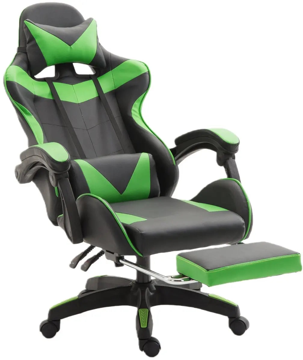 Sedia gaming, poltrona gaming, sedia da ufficio regolabile in altezza con funzione reclinabile regolabile, orecchie da gatto e cuscini