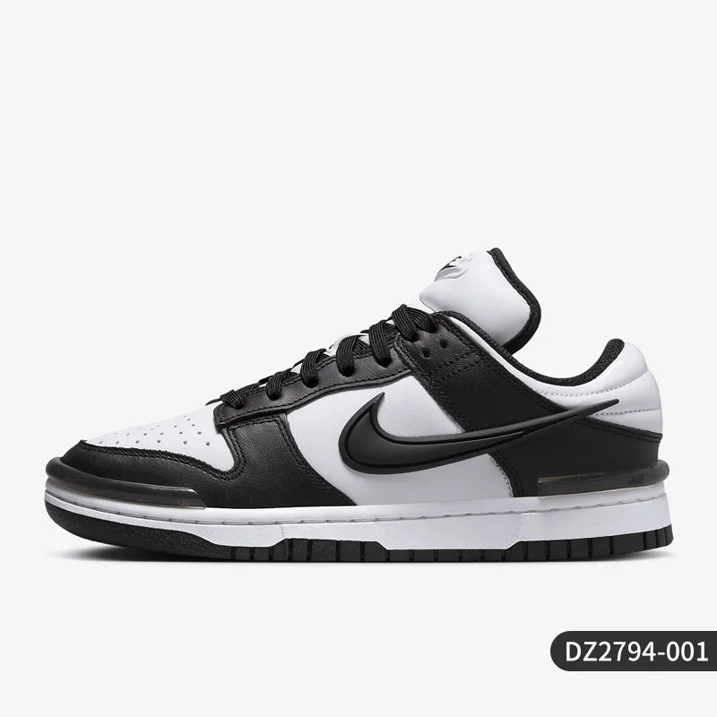 Scarpe casual minimaliste da donna Nike ufficiali e autentiche, traspiranti, con lacci e suola spessa DZ2794-001
