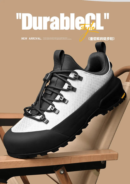 2025 New Mountaineering Shoes Outdoor Hiking Sports Shoes Men's Non-Slip Hunting Leisure Walking Shoes Size 37-45