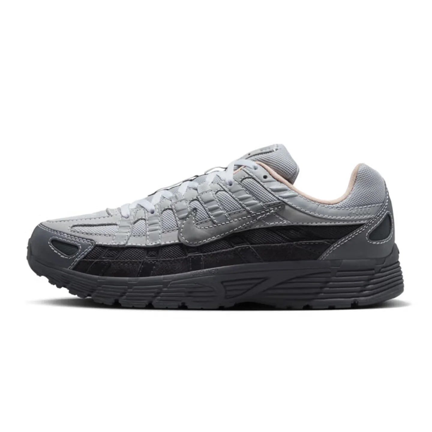 Nike P-6000 Men's Running Shoes Retro Style Premium Cushioning Lightweight Comfort for Everyday Wear CD6404-107