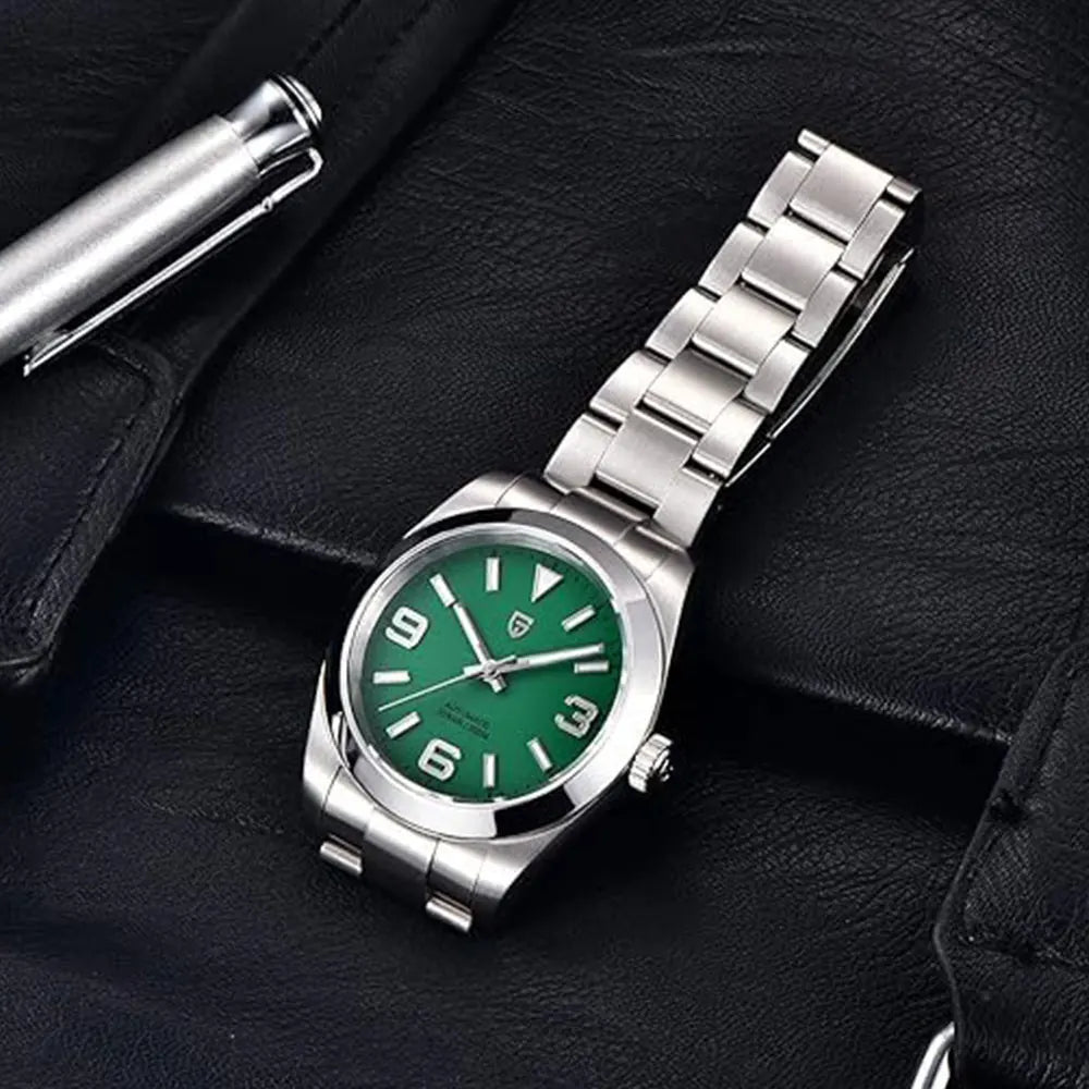 PAGANI DESIGN Orologio da uomo Top Brand 20bar impermeabile, orologio meccanico classico di lusso con vetro zaffiro, orologio automatico da polso da uomo
