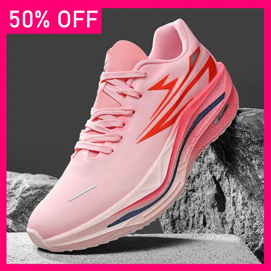 Scarpe sportive unisex alla moda con lacci, da running, ammortizzanti, antiscivolo, a rimbalzo, per allenamento, 2026, nuove scarpe outdoor per fitness