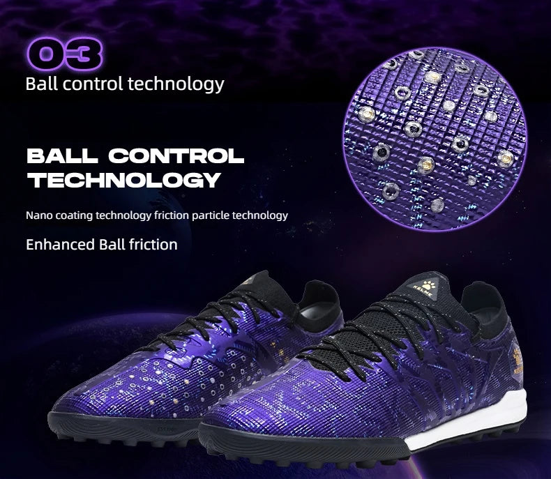 Zapatillas de fútbol KELME para adulto, modelo Men's Disease Electric 3.0, tacos cortos MG, calzado profesional transpirable para partidos y entrenamientos