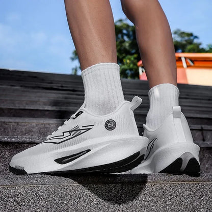 Zapatillas de running para hombre, de alta calidad, profesionales para entrenamiento, ligeras, resistentes al desgaste, deportivas planas y casuales