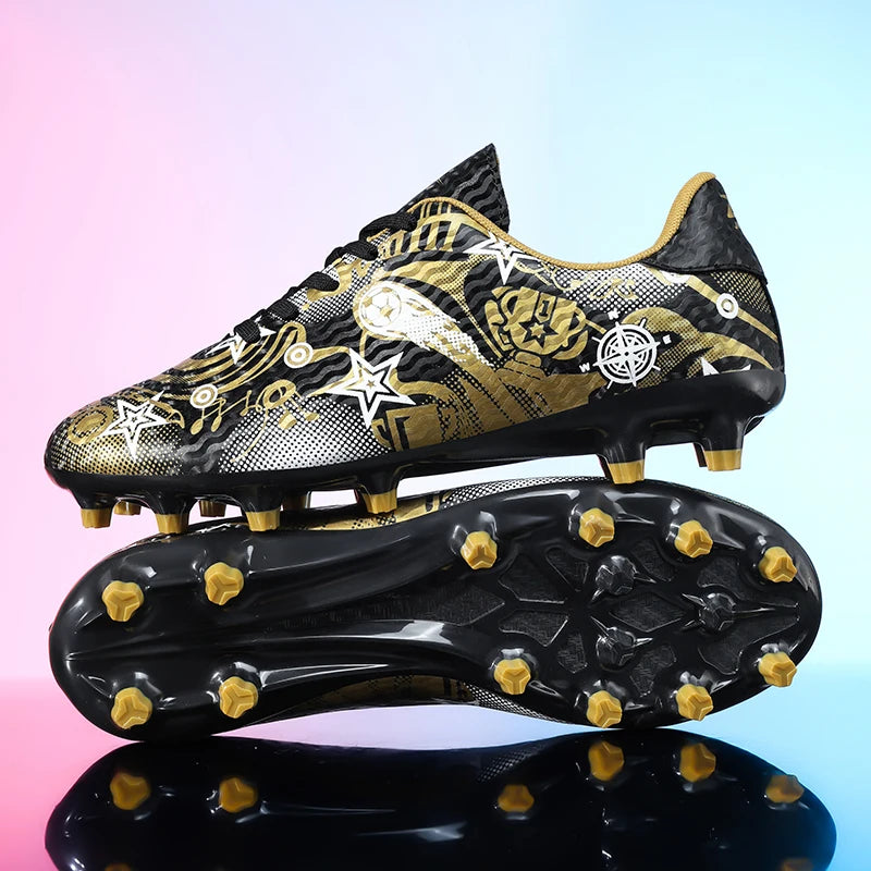 TF/FG chaussures de Football crampons de terrain de Football professionnel pour enfants haute qualité anti-dérapant baskets d'entraînement en plein air chaussures nouveau