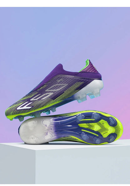 New Men's Football Boots Futsal Non Slip Turf Comfortable Ultralight Fg Grass Cleats Soccer Shoes Sport Indoor Adult Non-Slip