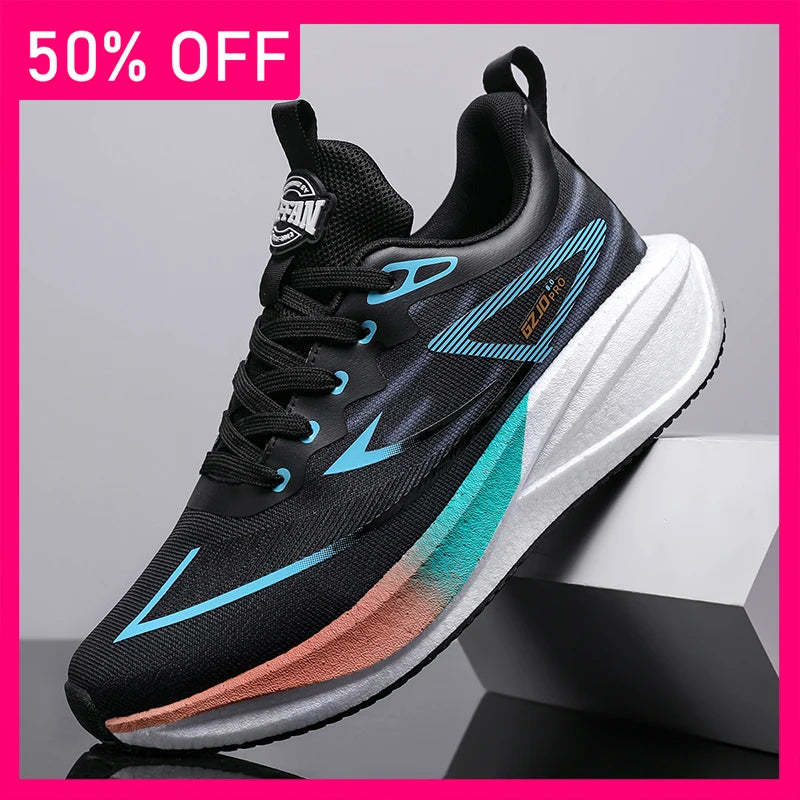 Unisex Sports Shoes Soft Flat Bottomed Shock-absorbing Light Outdoor Fitness Shoes Summer Versatile Daily Training Sports Shoes