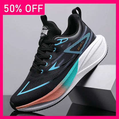 Unisex Sports Shoes Soft Flat Bottomed Shock-absorbing Light Outdoor Fitness Shoes Summer Versatile Daily Training Sports Shoes