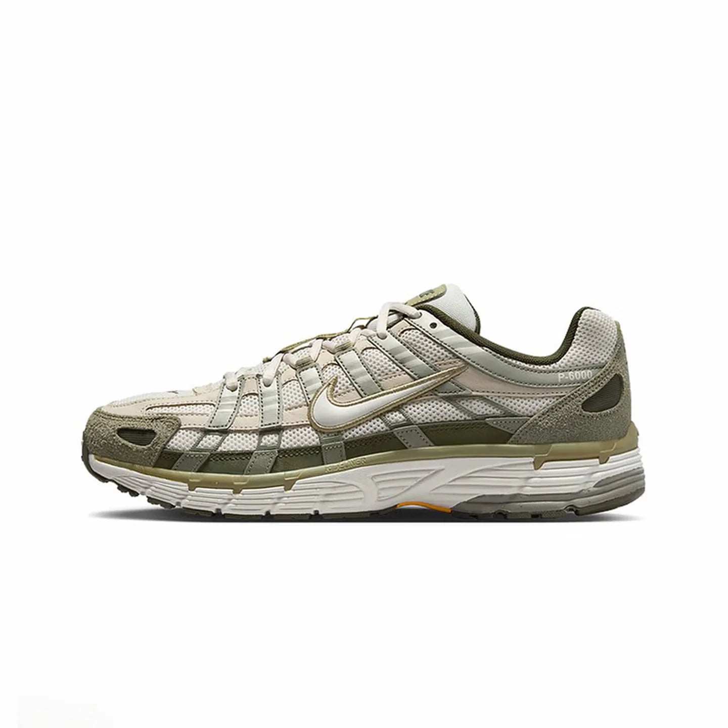 Nike P-6000 Men's Running Shoes Retro Style Premium Cushioning Lightweight Comfort for Everyday Wear CD6404-107