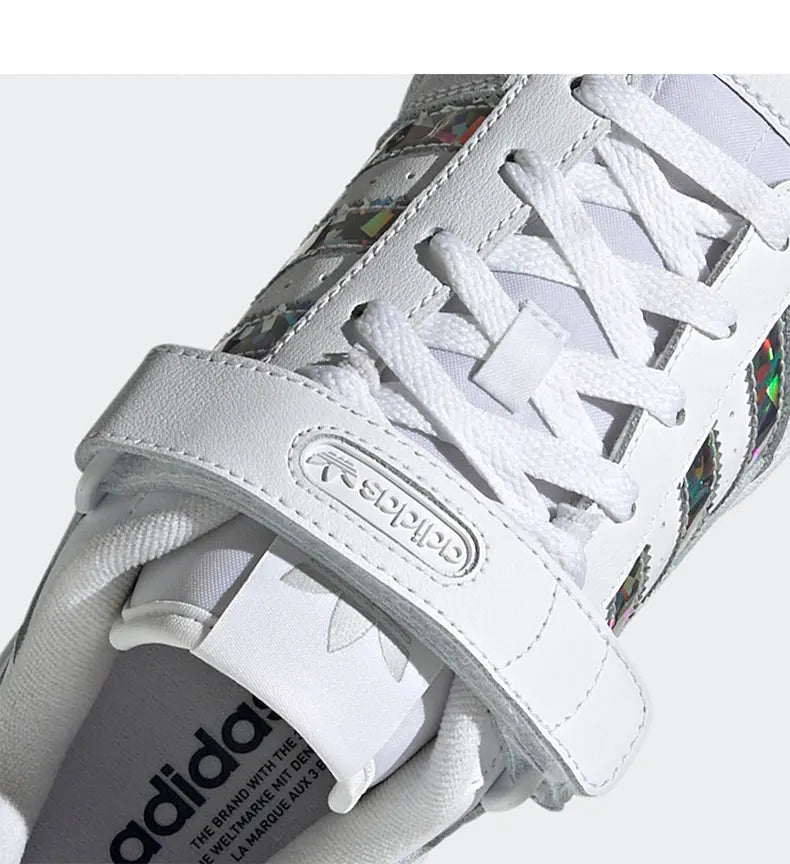 Chaussures de sport décontractées Adidas Genuine Clover FORUM LOW pour hommes et femmes GX0214
