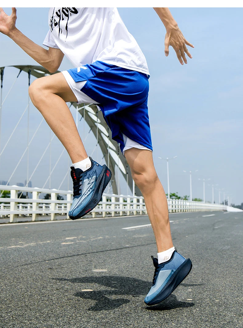 Sneakers da uomo in mesh comfort, scarpe da tennis 2025, running da uomo con piastra in carbonio 3.0, ammortizzazione per sport, allenamento e jogging