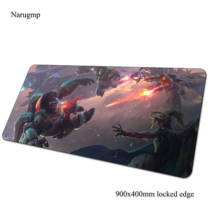 Overwatch podloga za miš, rođendanski računalni podložak 900x400x3mm, velika gaming podloga za miš, poklon, podloga za miš i tipkovnicu za PC gamere