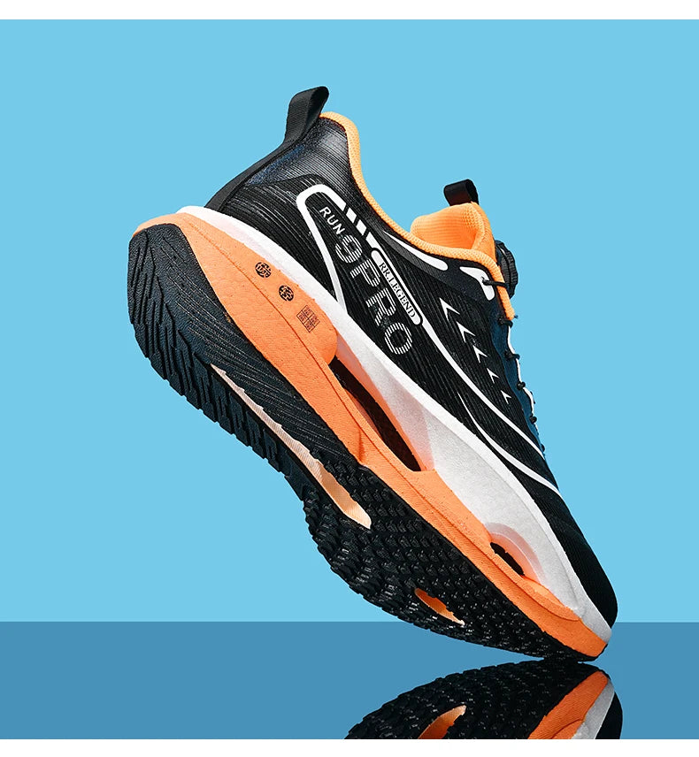 Running Shoes Carbon Board Speciality Marathon Men Sports Breathable Lightweight Women's Comfortable Athletic Nonskid Sneakers