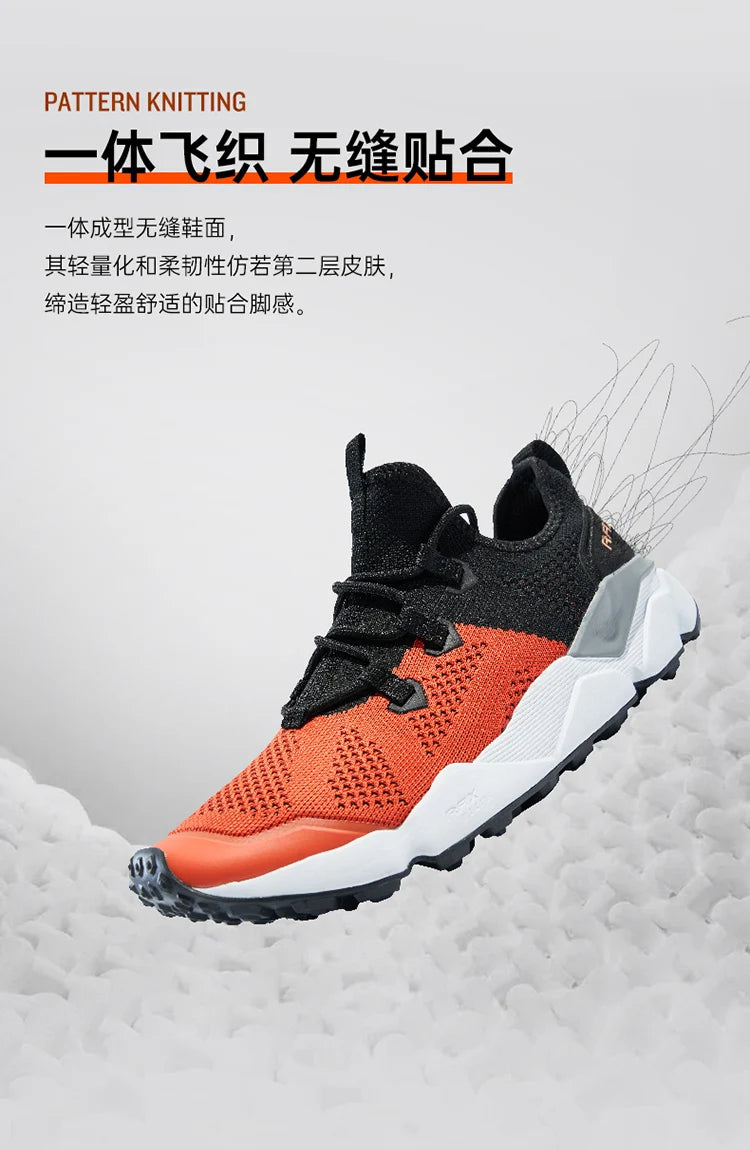 RAX Outdoor Breathable Hiking Shoes Men Lightweight Walking Trekking Wading Shoes Sport Sneakers Men Outdoor Sneakers Male