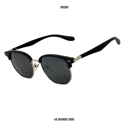 Polarized Sunglass Men Lenses Semi Rimless Vintage Retro Sunglasses Women Trendy Vacation Fashion Glasses Gafas De Sol Hombre