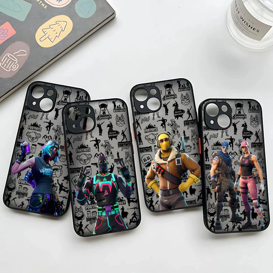 Hot Game F-Fortnites Phone Case For Oppo A6 A5 A5x A59 A98 A38 A58 A78 A76 A57 A17 A55 A94 A74 A54 A16K A16 Pro 5G Matte Cover