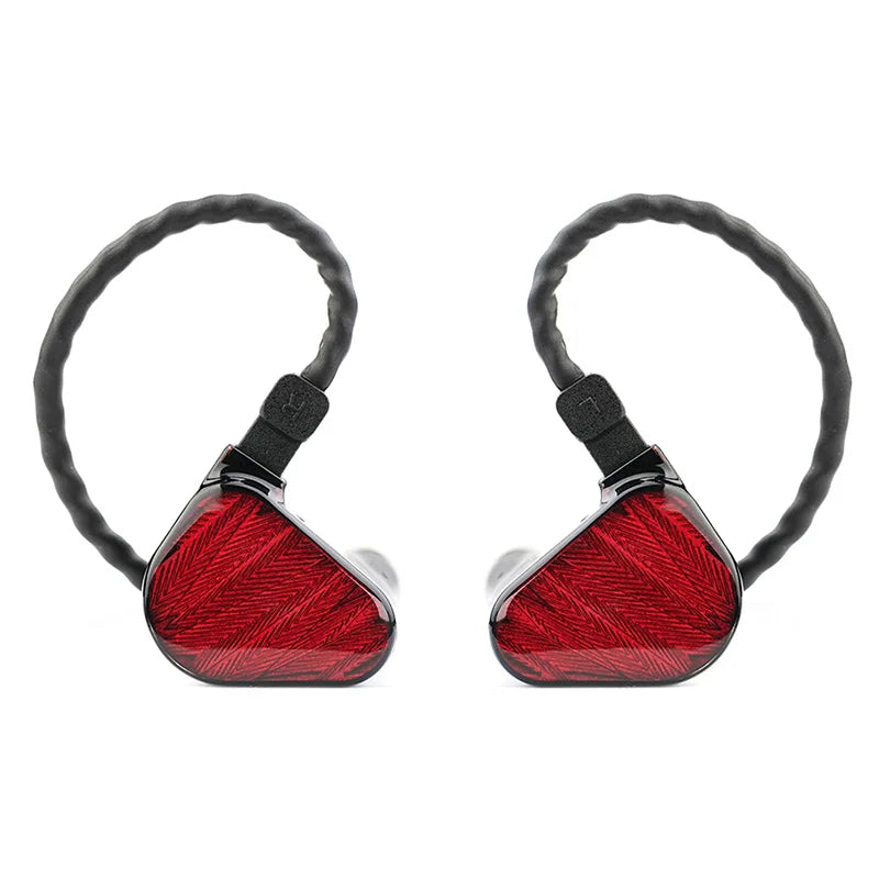 TRUTHEAR x Crinacle ZERO:RED Auricolari audiophile cablati in-ear con doppio driver dinamico 0.78 2Pin HiFi