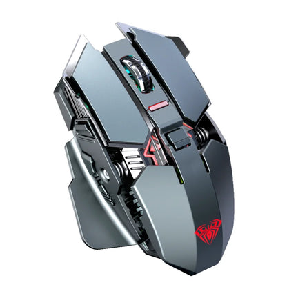 Nuovo mouse gaming wireless SC300 2.4G 2025 RGB 3200dpi, ricaricabile, silenzioso, meccanico, per e-sport, computer desktop e laptop