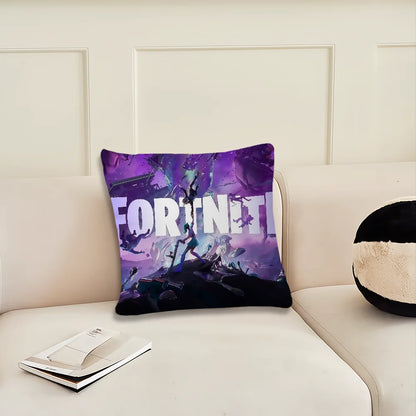 Fronha / Capa de Almofada Game F-Fortnite — Decoração para Quarto, Casa, Sofá, Sala, Escritório e Carro — Simplicidade Nórdica
