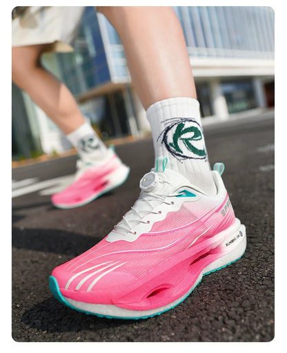 Running Shoes Carbon Board Speciality Marathon Men Sports Breathable Lightweight Women's Comfortable Athletic Nonskid Sneakers
